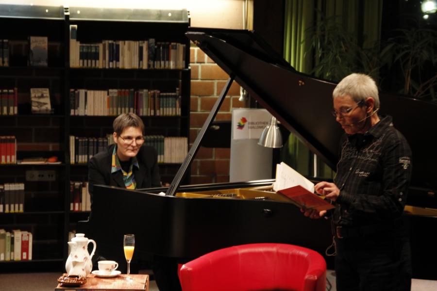 Eva Batt und Christiane Schwarze (Foto: Sascha Lühr)